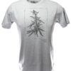 #hv1055 - Camiseta High Five - Cannabis Sativa - Cinza