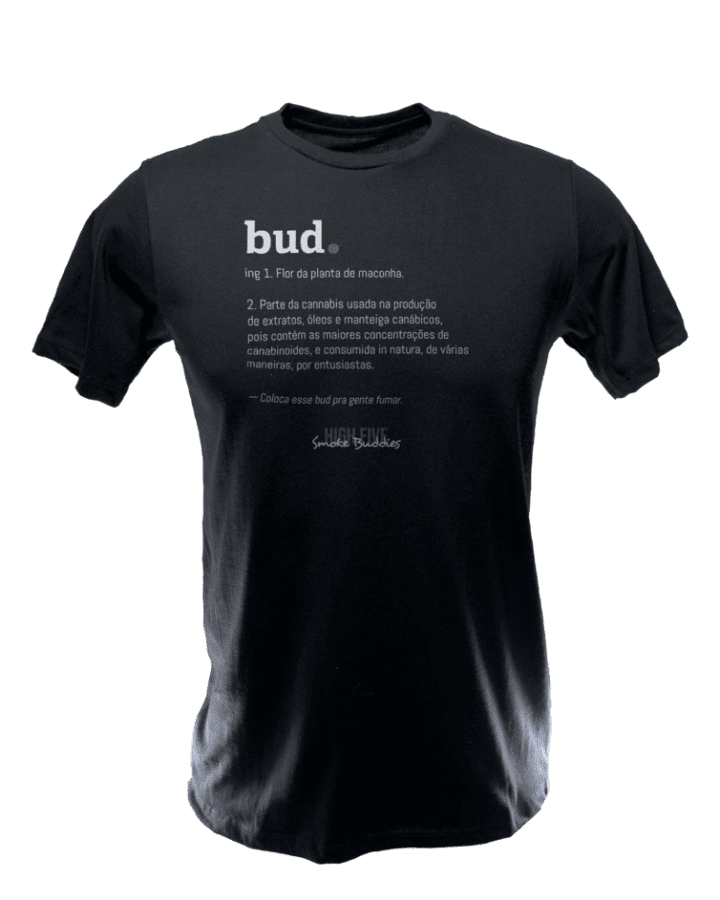 Camiseta Dicionário BUD - Preta - Frente