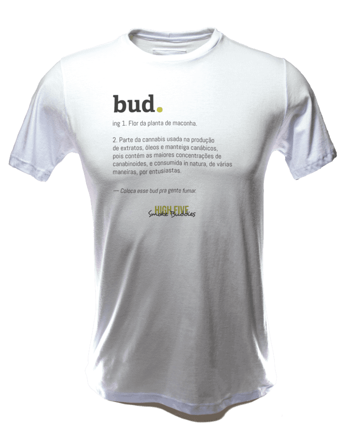 Camiseta Dicionário BUD - Branca - Frente