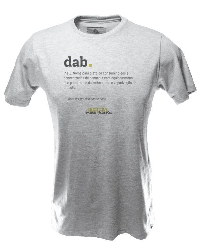Camiseta Dicionário DAB - Cinza - Frente