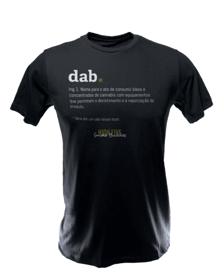 Camiseta Dicionário DAB - Preta - Frente