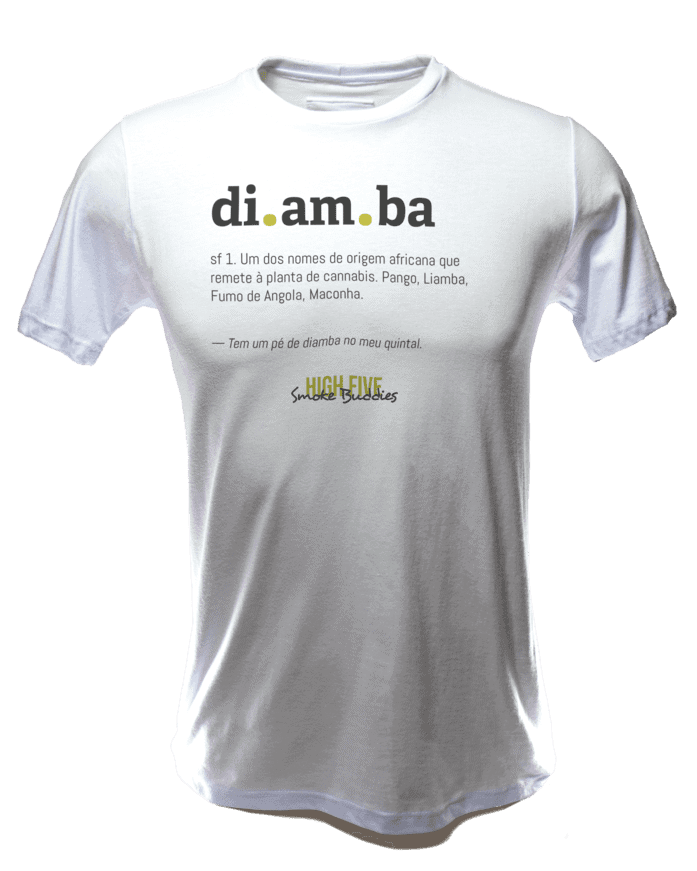 Camiseta Maconha – Dicionário DIAMBA + Pôster GRÁTIS